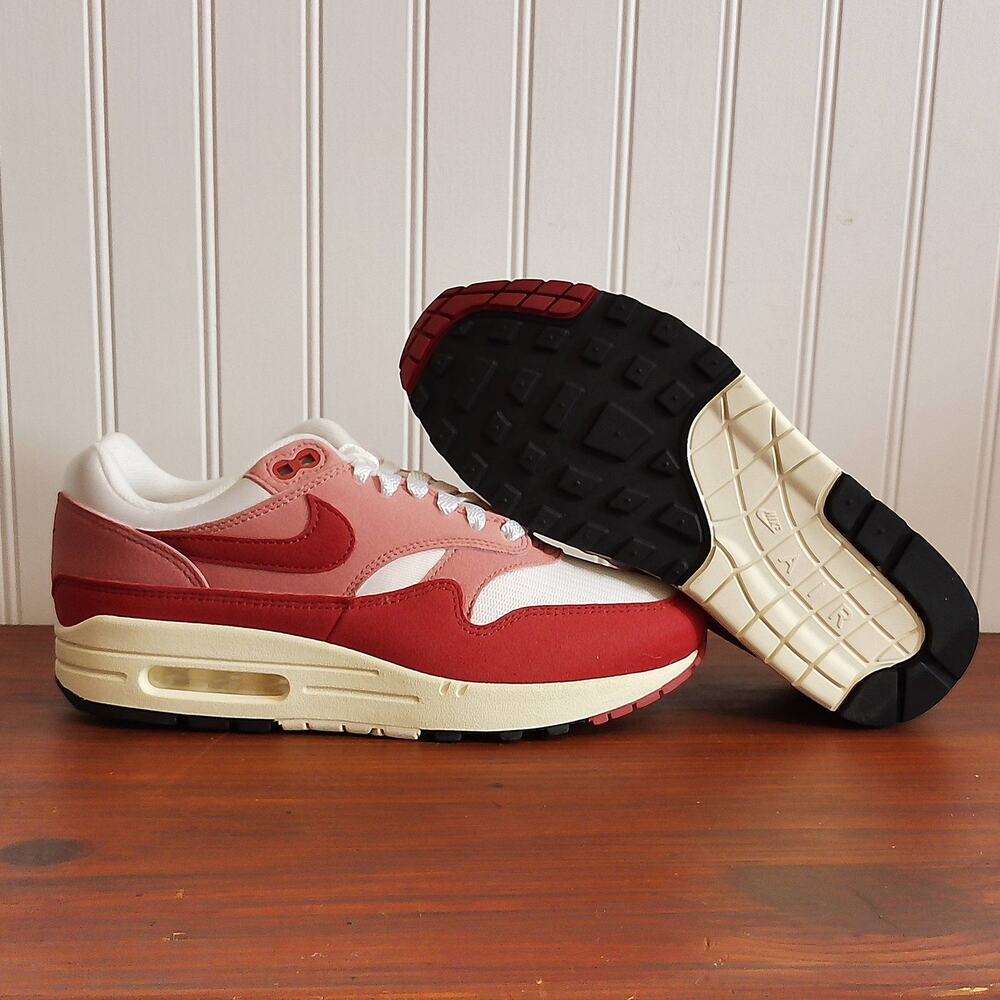 Nike Women's Size 6.5Y/8W Air Max 1 pink/White/Cream‎ - Picture 11 of 13